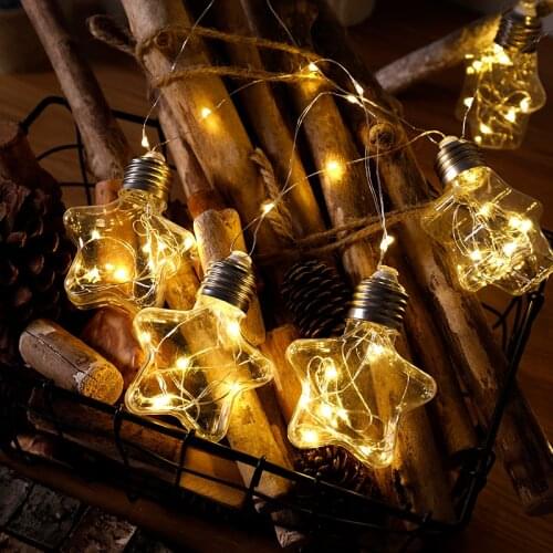 Net Red Ins Star Small Lantern Christmas Decoration Starry Girl Heart Room Decoration Romantic Bedroom Layout