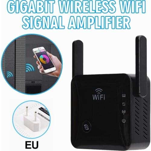 Mayitr 1pc Portable Wireless 2.4Ghz Wi-Fi Repeater Range Extender 110V-240V Signal Amplifier EU Plug For Home Office