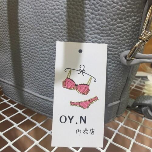 Custom clothing brand Tag printed price tags for clothing paper labels,umbrella shoe underwear luggage bags labels and hang tags