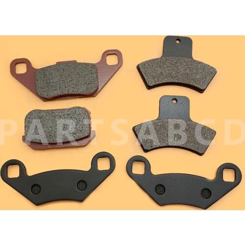 New 6PCS Front & Rear Brake Pads For LINHAI 260cc 300cc 250cc ATV UTV 4 x 4 Drive 9