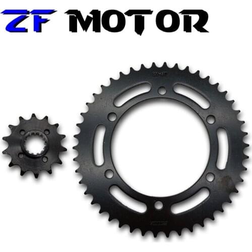 For Kawasaki ZXR250 Motorcycle Front & Rear Sprocket geartransmission 520 14T/46T Gear Sprockets
