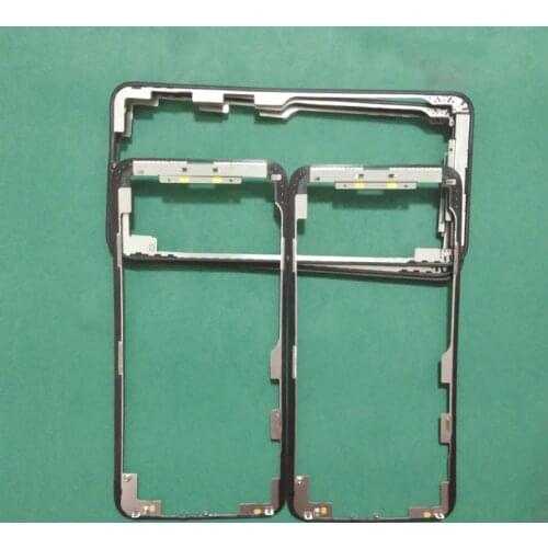 Bezel Chassis Middle Frame For Apple iPhone X XR XS MAX Front Glass Touch Screen Lens Outer Panel Cover LCD Display+Sticker