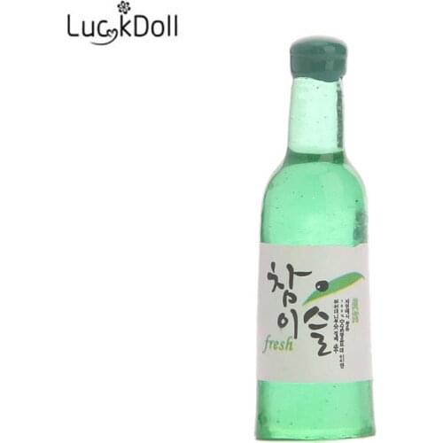 Luck doll 4pcs doll accessories toy bottle for 1/6 doll, best Christmas gift for children