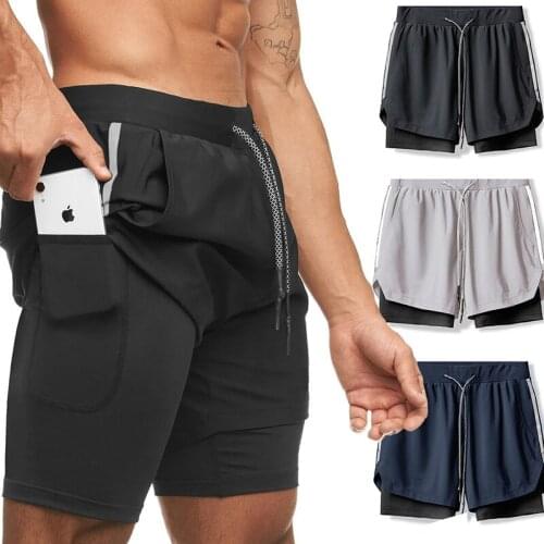 Men Running Shorts Summer Short Daily High-quality Nylon Sports Short Male Quick-drying Gym Bodybuilding Training Fitness Shorts