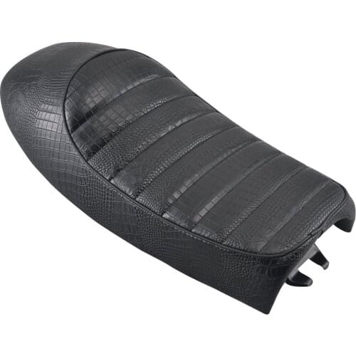 Motorcycle Vintage Cafe Racer Seat Flat Pan Saddle Two-Up Seat Retro SeatFor Honda CB125S CB200 CB350 CL350 CB400 Scramble