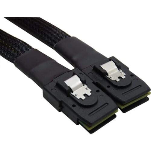 Internal Mini SAS 36Pin SFF-8087 to Mini SAS 36pin SFF-8087 Server Hard Disk Raid Data Cable For Controller to Backplane 1m
