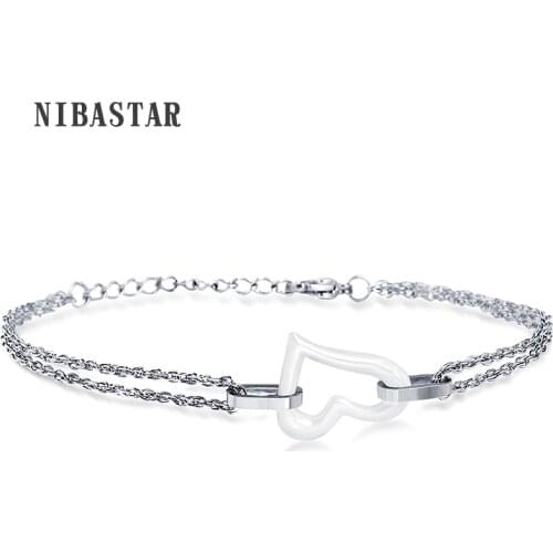 Белые браслеты VQYSKO China At AliExpress