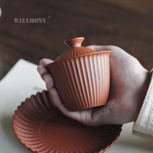 WIZAMONY Cups With Lid For Pu-erh