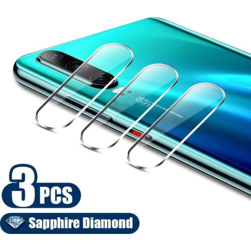 Camera Protector Glass For Huawei P20 P30 Pro Tempered Glass+Metal Rear Camera Lens Protective Ring Full Cover For Huawei P20