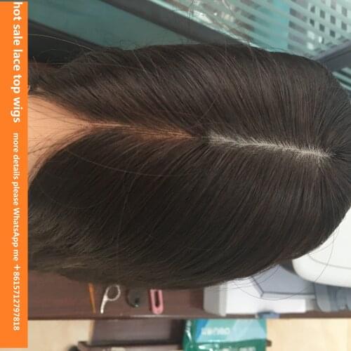 Hot sales flate lace top wigs European virgin hair kosher wig jewish wig Best Sheitels free shipping