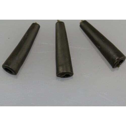 1000 x Tail Rubbers in Dark Green for Carp Fishing- Rig Sleeves-Knot Protector-Buffer Beads-Carp Terminal End Tackles