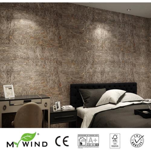 3D Wallpaper In Roll Decor European aristocracy 2019 MY WIND Coppery Wallpapers Luxury 100% Natural Material Safety Innocuity