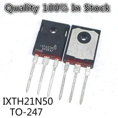 5PCS/lot IXTH21N50 TO-247 500V 21A Spot hot sale