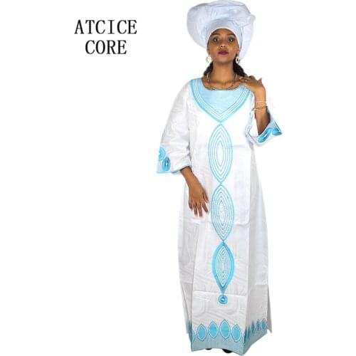 African dresses for women fashion tradition dashiki design new african bazin embroidery design dress long dress