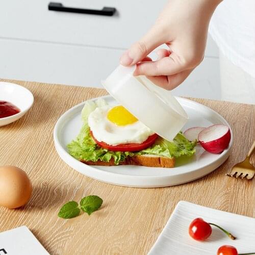 Household Silicone Fried Egg Pancake Ring Omelette Fried Egg Round Shaper Eggs Mould For Breakfast Cooking Kitchen Accessories