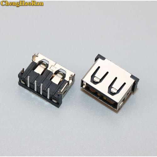 ChengHaoRan 2 PCS New USB 2.0 10mm Jack Socket Port for Lenovo G480 G485 G580 Series on USB DC Boards