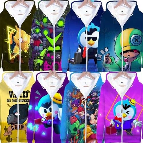 3 To 14 Years Spike Kids Hoodies Shooting Game 3D Printed Sweatshirt Boys Girls Cartoon Jacket Tops Teen Clothes