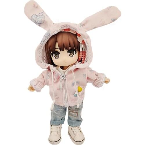 Obitsu 11 ob11 clothes dolls lovely animal coat fit for GSC clothes 1/12 bjd dolls our generation Cool stuff Doll accessories