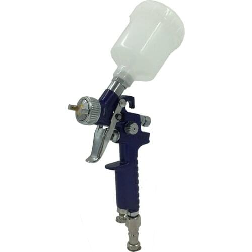 Professional 0.8/1.0mm Nozzle H2000 Mini HVLP Spray Gun For Painting Car Repair Tool