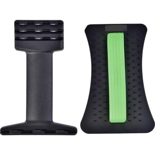 Adjustable Back Support Lower Lumbar Massager Spine Waist Stretcher Extender Posture Corrector Safe Stable Durable Unisex