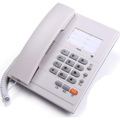 Telephones Landline for Home Hotel Office, Corded Business Desktop Phone, Support Redial, Pause, Call Transfer, Flash, Mute