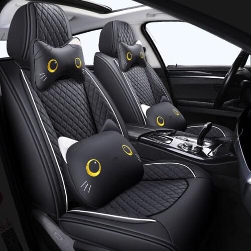 ZHOUSHENGLEE Universal Car Seat covers for Alfa Romeo Giulia Stelvio 2017 auto styling car accessories interior auto cushion