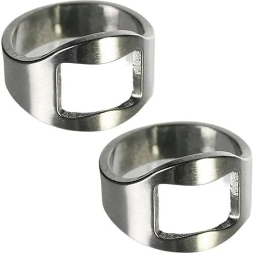 1 Pcs Multi-Function Stainless Steel Ring Shape Wine Opener Beer Bottle Opener Diameter Bar Accessories Kitchen Gadgets
