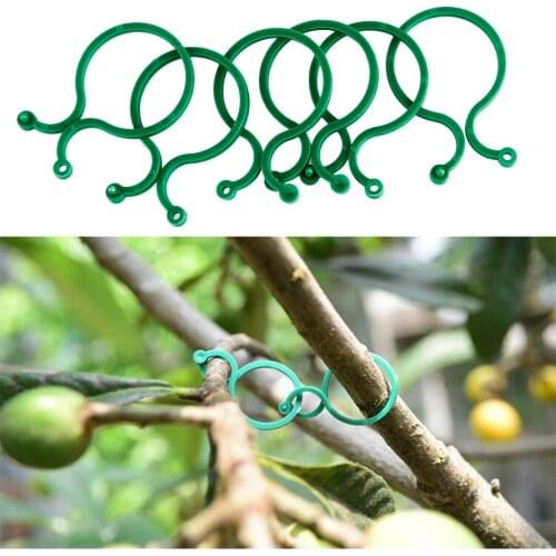 150pcs Reusable Plastic Plant Clips Supports Connects Protection Grafting Fixing Tool Gardening Supplies for Vegetable Tomato