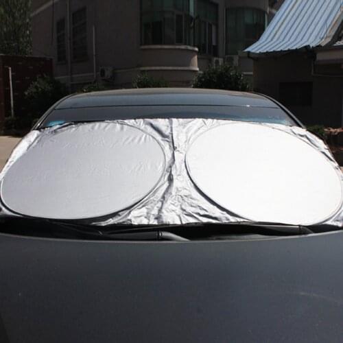 150x70cm Car Sunshade Sun Visor Shade Front Protection Rear Window Film Windshield Cover Uv Protect Reflector Car-styling