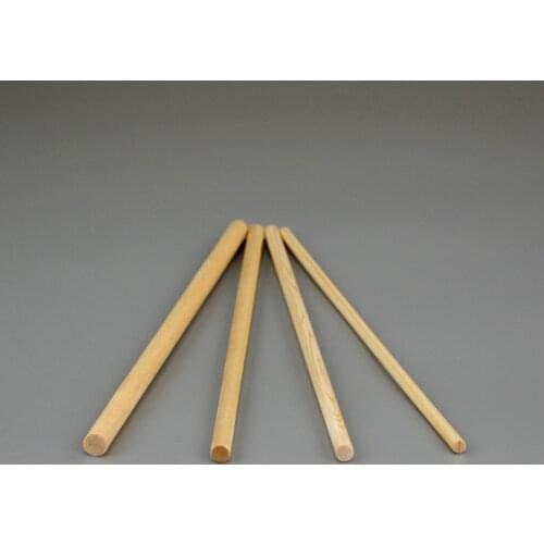2mm outer diameter round wood bar pine circle stick wooden hand cylindrical rod DIY handmade model decoration 50mm-500mm long