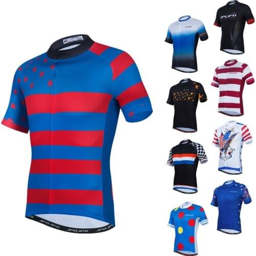 2021 Bicycle Jersey MTB Cycling Jersey Bicycle Team Short Sleeve Men Cycling Shirts Breathable Mountain Bicycle Jackets