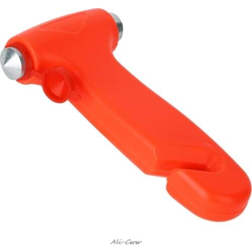 2 in 1 Car Emergency Safety Escape Hammer Glass Window Breaker Cutter Tool