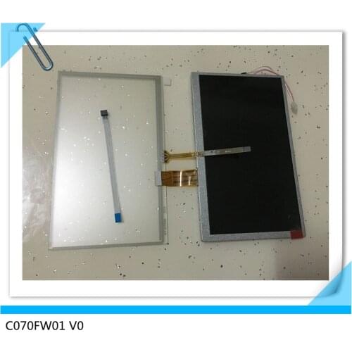 C070FW01 V0 C070FW01 V.0 7 inch lcd screen 26 pin + touch screen CCFL backlight