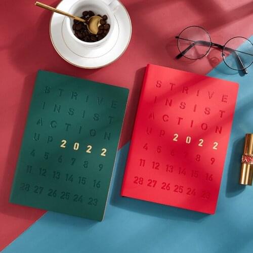 A5 2022 Schedule Notebook Office 365 Time Weekly Plan Management Plan Calendar Book Notepad Stationery Planner School Agenda