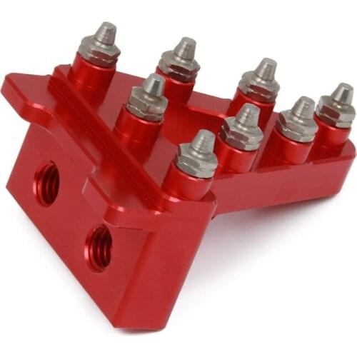 CNC Aluminum Brake Pedal Tip for SDG SSR COOLSTER 70 90 107 110 125CC dirt pit bike Motorcycle