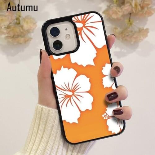 Phone Case for iPhone 12 mini X XS XR 11 Pro Max SE 2020 5 6S 7 8 Plus Samsung Galaxy S8 S9 S10 S20 S21 hawaiHawaiian Cover