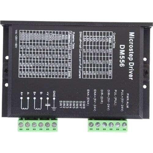 DM556 2-phase Digital Stepper Motor Driver 42/57/86 Stepper Motor Driver For CNC