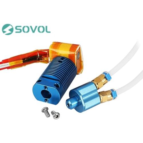 Sovol 2-in-1-out Relacement Hotend Extrude Hot End Kit for SV02 Creality Ender-3 CR10 10s Bowden Extruder 3D Printer Parts
