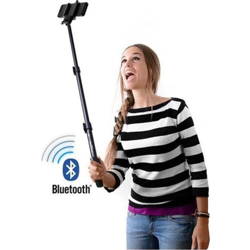 Photo Yunteng Yt-1288 Selfie Sticks Extendable Handheld Monopod Tripod Mount Holder for phone camera GoPro