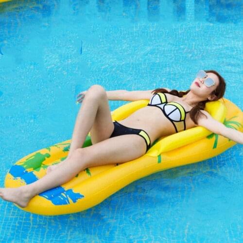 Creative Slippers Giant Pool Float for Adults Swimming Ring Inflatable Mattress Floating Bed Beach Pool Party Toy