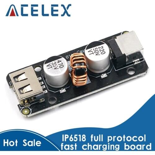 QC3.0 QC2.0 FCP IP6518 Full Protocol Fast Filling Board Module BC1.2PD
