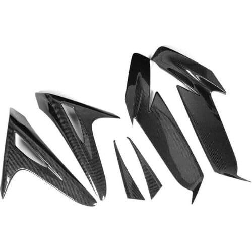 Rear Light Eyebrow Trim Headlight Eyelid Cover Carbon Fiber Decal Fit for Lexus NX200 200t 300h -2020 Car style