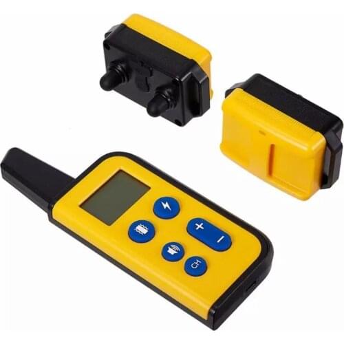 Newest 500m Remote Control Distance Waterproof Dog Training Device Vibration/Beep/Static Shock 7-26in Dog Bark Stopper Collar