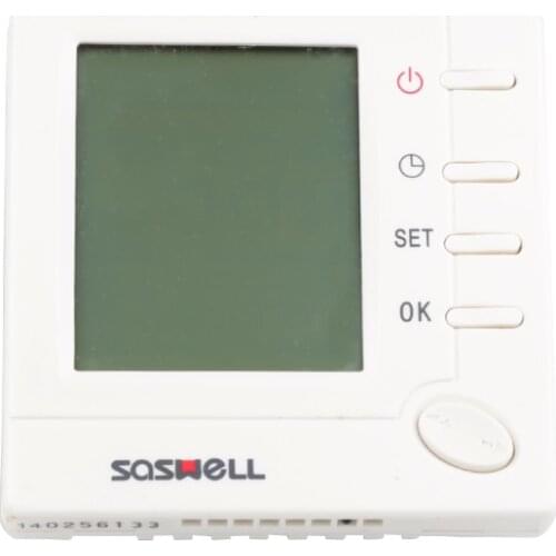 SAS803WHL-7 Golden Agent for SASWELL Touch Screen Water Heating Thermostat 3A 7-day Programmable Heater