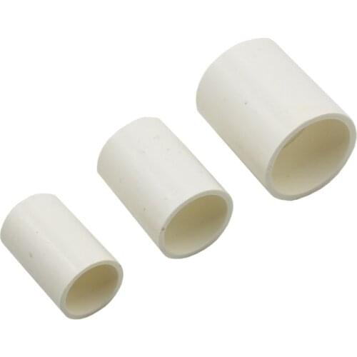DN15 DN20 DN25 PVC Pipe Connectors Hot Melt Repair joint 1/2" 3/4" 1" Water supply pipe 2-way fittings 30pcs