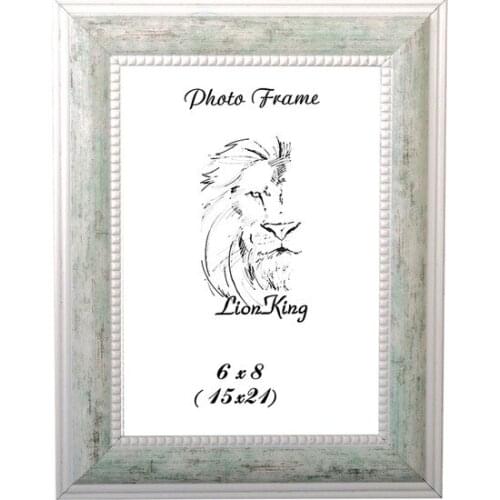 Modern 15 X21cm Green White Photo frame With Backrest and Wall Vine-clad фоторамка коллаж Photo frame