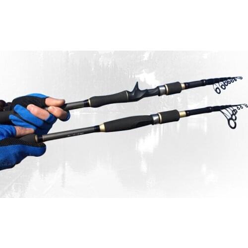 Universal Lure Fishing Rod Hand pole Second Generation Straight Handle Telescopic Short Joint Alum Fishing Sea Rod 1.8-3.6m