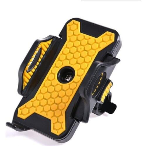 Bicycle Mobile Phone Holder Universal Plastic Mountain Bike Handlebar Stand Mount Bracket Mount Phone Holder Bicycle Accessories