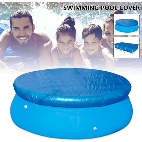 Swimming Pool Cover Garden Anti Dust Waterproof Swim Pools Covers Durable Family Pools Protector Swimming Pool Accessories