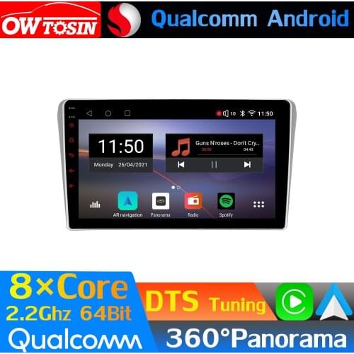 Qualcomm 8Core Android Car Media For Toyota Avensis T250 2003-2010 GPS 360 Panoramic Radio CarPlay 4G LTE WiFi HIFI Optical HDMI
